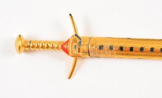 APV mini kard eredeti dobozában, h: 13,5 cm