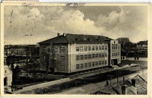 Érsekújvár, Nové Zámky; Járási hivatal / Okresny úrad / county hall + 1938 Érsekújvár visszatért So. Stpl