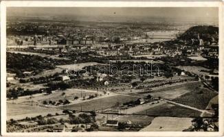 Budapest III. látkép a budai hegyekből, Óbuda