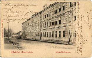 1904 Sopron, Honvéd laktanya (EK)