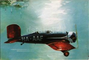 27 db modern használatlan repülőgép motívumlap, főleg MALÉV (repülőgép típusok, régi repülők) / 27 m...