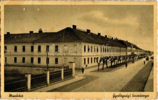 1939 Munkács, Mukacheve, Mukacevo; Gyalogsági laktanya / military infantry barracks (EK)