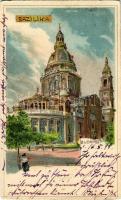 1899 Budapest V. Bazilika. litho s: Rosenberg (EK)