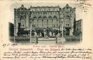 1898 Budapest V. Fővárosi Vigadó (apró szakadás / tiny tear)