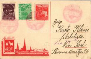 Novosadska Izlozba Maraka (NIM) / Újvidéki Bélyegkiállítás reklámlapja / Novi Sad Stamp Exhibition