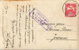 1916 Das Kaiserpaar mit dem Kronprinzen und den Fürstlichkeiten im Trauerzuge (Vienna) / Charles I o...