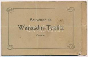 Varasdfürdő, Warasdin-Töplitz, Varazdinske Toplice; kihajtható leporello 3 lappal / folding leporello with 3 cards