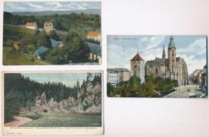 8 db RÉGI erdélyi és felvidéki képeslap / 8 pre-1945 Transylvanian and Upper Hungarian (Slovakian) p...