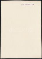 cca 1930-1935 Kinszki Imre (1901-1945): Ugrásra készen, pecséttel jelzett vintage fotó, 17,5x12,5 cm