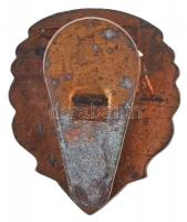 ~1940. "Levente díszjelvény" Br gomblyukjelvény. "SZEBB JÖVŐT" (25x21mm) T:1- há...