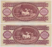 1975. 100Ft (2x) T:I-,II 
Adamo F33