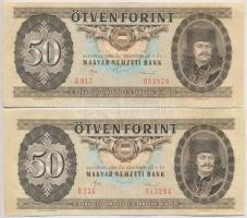1986. 50Ft (5x) T:II-,III szép papír 
Adamo F24