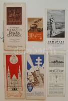 4 db idegenforgalmi prospektus az 1930-as évekből