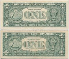 Amerikai Egyesült Államok 1989-1993. (1988) 1$ "Federal Reserve Note" "Catalina Vasqu...