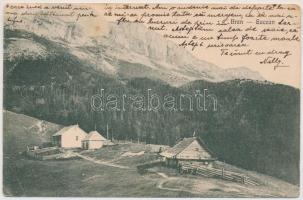 1908 Törcsvár, Törzburg, Bran; Guczan / menedékház / chalet (EK)