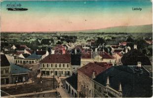 Karánsebes, Caransebes; látkép, üzletek / general view, shops (EK)