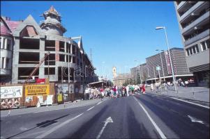 cca 1979 Kecskemét, várostörténeti jelentőséggel bíró felvételek, 146 db vintage színes diapozitív k...