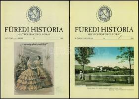 2010 a Füredi história helytörténeti folyóirat 10. évf. 1-3. lapszáma, számos érdekes írással