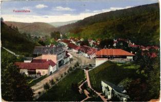 Ferencfalva, Valiug; látkép, utca. Kiadja Weisz Adolf / general view, street (EK)
