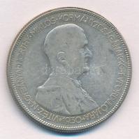 1930. 5P Ag Horthy jobbra T:2- kis patina Adamo P8