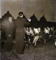 cca 1965 Budapest, Zeneművészeti Főiskola, különféle hangszeres oktatás, Kotnyek Antal (1921-1990) b...