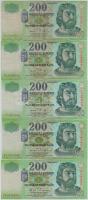 2005-2007. 200Ft (5x) T:III
