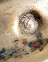 cca 1900 ezüst (Ag.) kiöntők (2db) és cukortartó elefántcsont berakásokkal (egyik pótolt), jelzett, ...