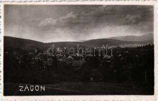 1942 Zágon, Zagon; látkép / general view. photo