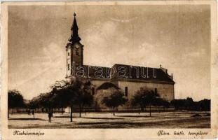 1927 Kiskunmajsa, Római katolikus templom (apró lyukak / tiny pinholes)