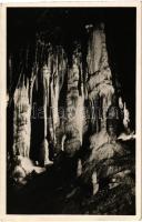 1937 Aggtelek-Jósvafő, Baradla cseppkőbarlang,, Csodák terme. Kessler Hubert felvétele