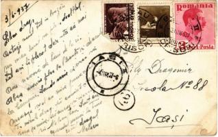 1937 Buzau, Bodzavásár; Bufetul Crang / restaurant, buffet, park. photo (EK)