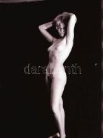 cca 1977 Ide nézz a szemembe, szolidan erotikus felvételek, 13 db vintage negatív + 2 db mai nagyítá...