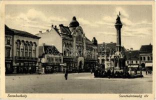 Szombathely, Szentháromság tér és szobor, Papíráruház