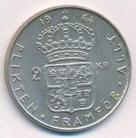 Svédország 1964U 2K Ag "VI. Gusztáv Adolf" T:1-
Sweden 1964U 2 Kronor Ag "Gustaf VI&...