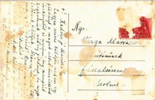 Ormosbánya, Ormospuszta; kolónia. photo (ragasztónyom / gluemark)