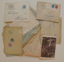 cca 1920-1960 30 db okmány és levél