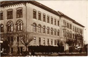 1929 Mezőtúr, M kir. állami Teleky Blanka leánylíceum (EK)
