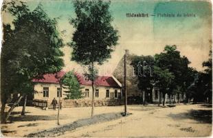 Hidaskürt, Mostová; Plébánia és iskola / rectory and school (Rb)