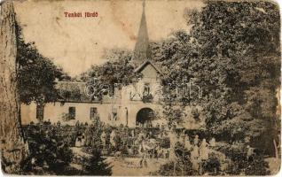 Tenke, Tinca; fürdő kert / spa garden (kopott / worn)