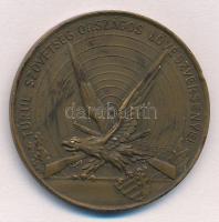 1938. Turul Szövetség Országos Lövészversenyei Br díjérem. Szign.: Dömötör (38mm) T:2