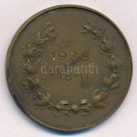 1938. "Turul Szövetség Országos Lövészversenyei" Br díjérem. Szign.: Dömötör (38mm) T:2