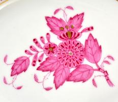 Herendi Apponyi mintás hamutálkák ( 4db), kézzel festett, jelzett, apró kopásokkal, 9×5,5-13,5×9 cm