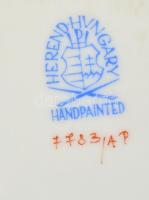 Herendi Apponyi mintás hamutálkák ( 4db), kézzel festett, jelzett, apró kopásokkal, 9×5,5-13,5×9 cm