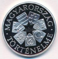 Fritz Mihály (1947- ) DN "EU-csatlakozás 2004 / Magyarország Történelme" Ag emlékérem (15g...