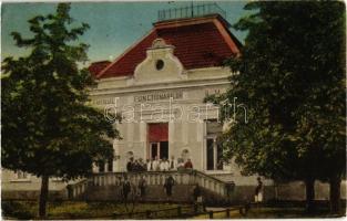 1925 Marosújvár, Uioara, Ocna Mures; Camiul functionarilor RMS / RMS tisztviselők otthona. Kiadja Filip Banciu / clerks house (EK)