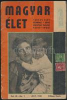 1938 A Magyar Élet chicagói emigráns folyóirat IX: évf. 1. száma.