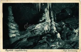 1927 Aggteleki-cseppkőbarlang, Pizai ferdetorony (EK)