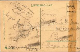 Nagymaros, Visegrádi vasútállomás. Nigreisz Mihály kiadása (r)