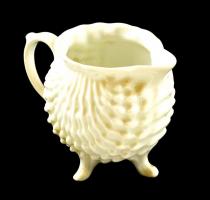 1916 Német első világháború korabeli porcelán kis kiöntő "Gott mit uns" feliratú matricás ...