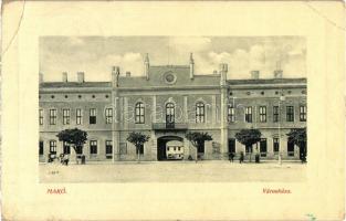 1917 Makó, városháza. W.L. Bp. 4123. (EK)